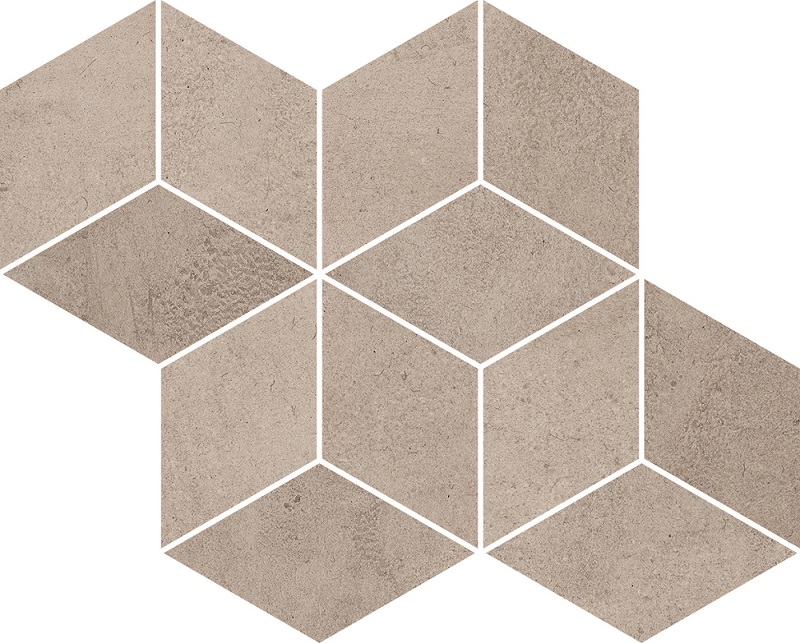  PURE CITY GRYS ROMB HEXAGON MOZAIKA 20,4X23,8 производителя Ceramika Paradyz