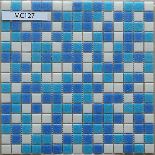 Keramograd коллекция Мозаика стеклянная элемент Мозаика Стеклянная Голубая MC127