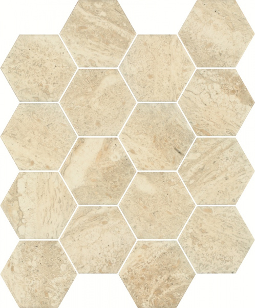 Ceramika Paradyz коллекция .РАСПРОДАЖА PARADYZ ПЛИТКА элемент Sunlight Stone Beige Hexagon