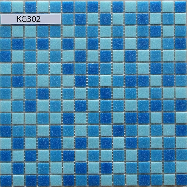 Keramograd коллекция Мозаика стеклянная элемент Мозаика Стеклянная Синяя KG302