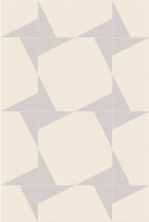 TONALITE коллекция AQUAREL элемент Aquarel Decoro Straight Cream Grey