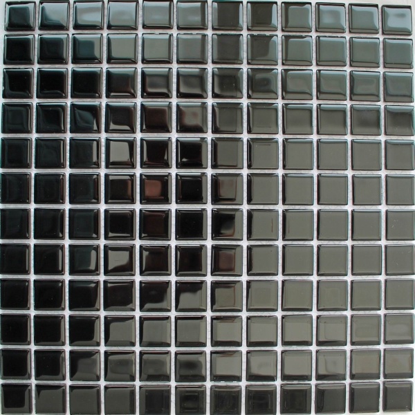 Keramograd коллекция Мозаика стеклянная, зеркальная элемент Мозаика Стеклянная Черная FA066