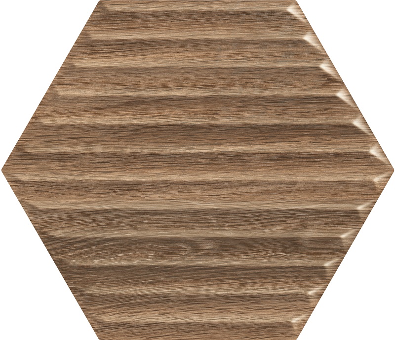  WOODSKIN WOOD HEKSAGON STRUKTURA B 19,8X17,1 производителя Ceramika Paradyz